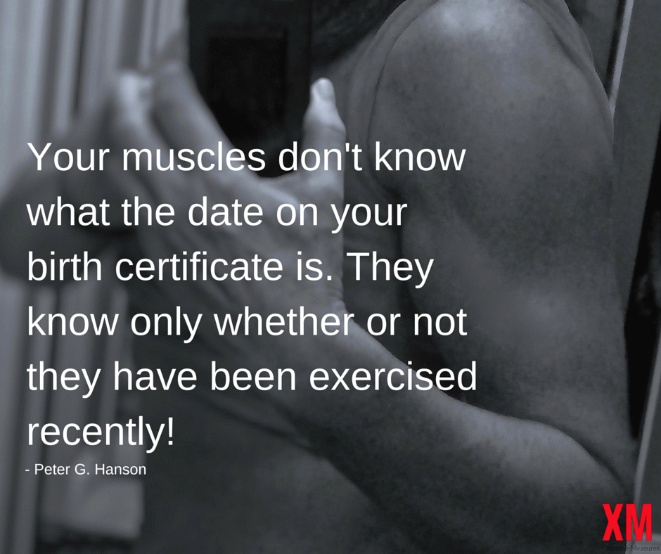 Your muscles don't know